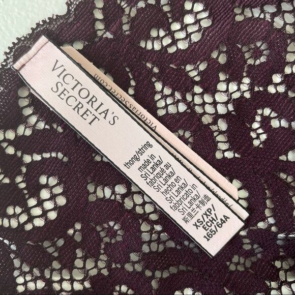 VS Body By Victoria Lace High-rise Thong Panty XS - Picture 6 of 7